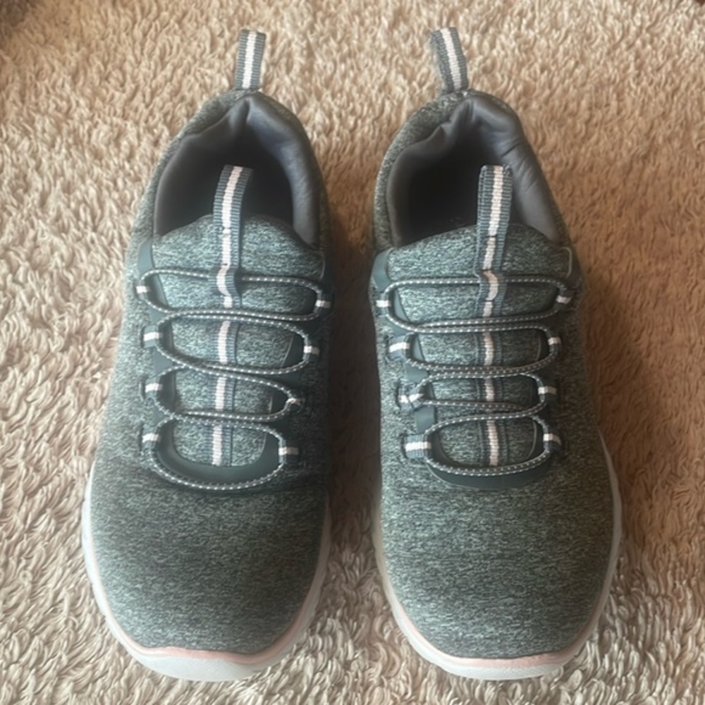🔥4/$20 ATHLETIC WORKS Womens Bungee Slip On Sneaker - size 6